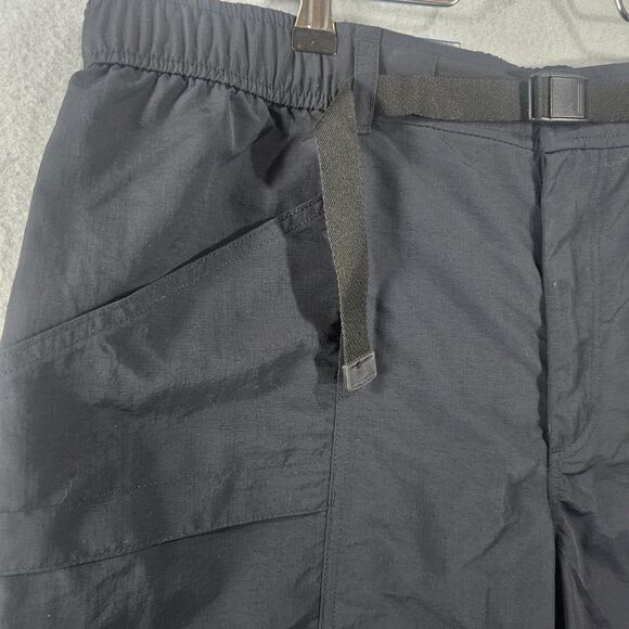 New L.L. Bean L Ripstop Tech Short Black Nylon Casual 8" Shorts UPF+ - Picture 4 of 7